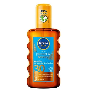 NIVEA Sun Protect &amp; Bronze Natural Tan Активирующий спрей-бальзам SPF30 200 мл