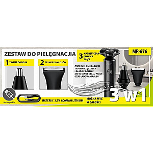 USB skutimosi rinkinys MAESTRO MR-676 3 in 1