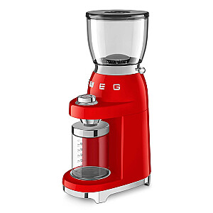 Smeg 50-ųjų kavos malūnėlis CGF11RDEU Raudona