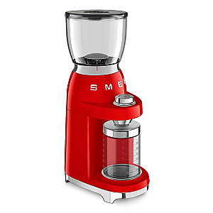 Smeg 50-ųjų kavos malūnėlis CGF11RDEU Raudona
