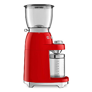 Smeg 50-ųjų kavos malūnėlis CGF11RDEU Raudona