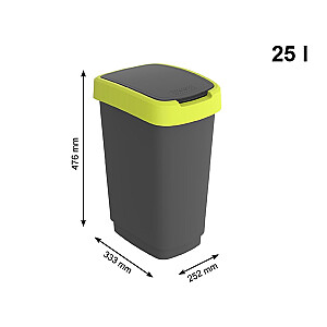 ROTHO Twist Lime - мусорное ведро – 25л