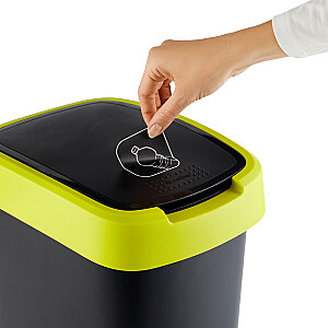 ROTHO Twist Lime - šiukšliadėžė - 50l