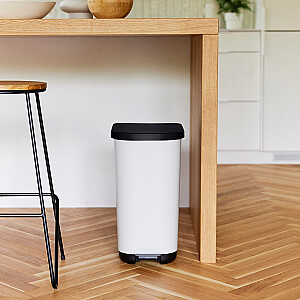 ROTHO Ribo White - šiukšliadėžė – 35l