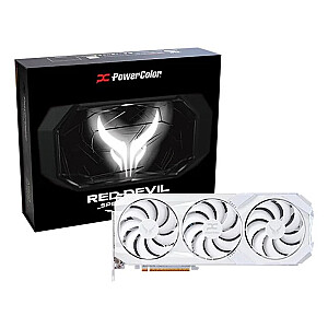 PowerColor Red Devil Radeon RX 9070 XT Spectral White AMD 16 ГБ GDDR6