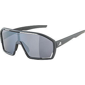 Okulary ALPINA BONFIRE kolor MIDNIGHT-GREY MATT szkło BLACK MIRROR Cat.3 FOGSTOP