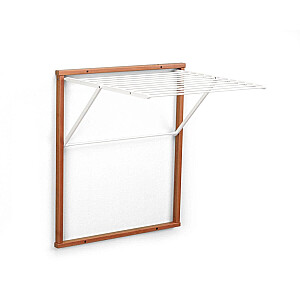 ARREDAMENTI KLEDY Wall-mounted drying rack - 80 x 69 cm, Brown