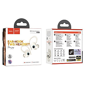 Hoco EQ8 Pure Joy Headset Wireless In-Ear Calls/Music Bluetooth White
