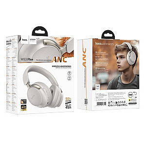 Hoco W53 Plus Tone Headset with ANC In-ear Wireless Bluetooth Grey