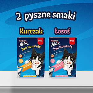 PURINA Felix Deli Moments Chicken - cat treats - 4x10g