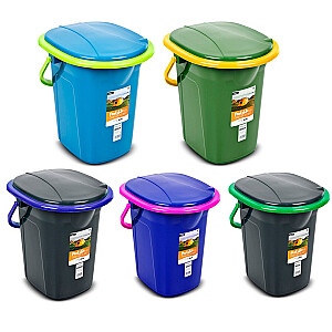 GreenBlue GB320BL Portable Travel Toilet Bucket Seat Camping Festival Handle Lid Durable Stable19L