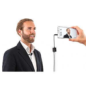 IK Multimedia iRig Mic Lav Black Clip-on microphone