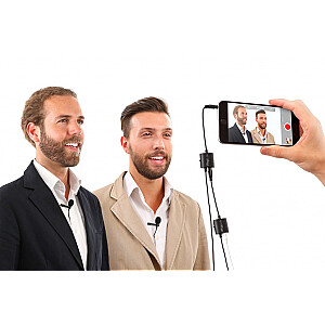 IK Multimedia iRig Mic Lav Black Clip-on microphone