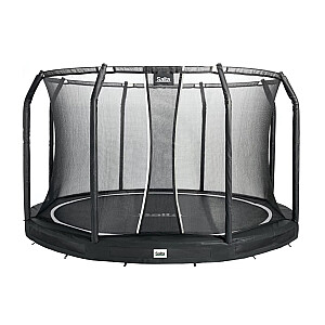 Trampoline Premium Ground Combo 251 cm black