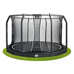 Trampoline Premium Ground Combo 251 cm black