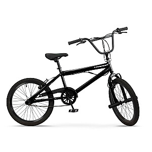 BMX irklavimo dviratis 20" visiškai juodas TOIMSA 549