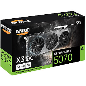 INNO3D GeForce RTX 5070 X3 12 ГБ разгон DLSS 4