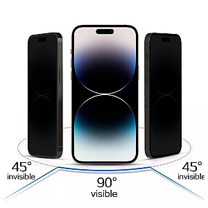 iLike Apple IPHONE 16 PRO Tempered Privacy Glass Black