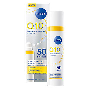 NIVEA Q10 Daily UV fluid przeciwzmarszczkowy do twarzy SPF50 40ml