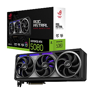 ASUS GeForce RTX 5080 ROG ASTRAL OC 16 ГБ DLSS 4