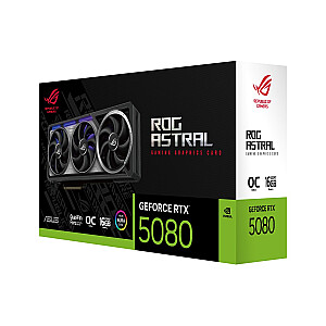 ASUS GeForce RTX 5080 ROG ASTRAL OC 16 ГБ DLSS 4