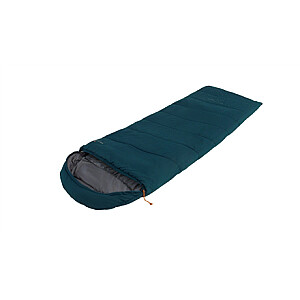 Easy Camp Raven I Square 2°C | Miegmaišis | 220 x 80 cm | -12–7 °C | Dvipusis atviras, L formos, automatinis užraktas