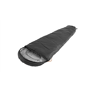 Easy Camp Starling Mummy Black 8°C | Miegmaišis | 210 x 75 x 50 cm | -5–12 °C | Dvipusis atviras, automatinis užraktas