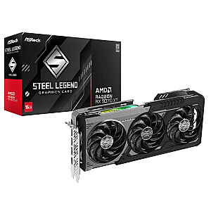 Карта граф. Asrock RX9070XT Steel Legend Dark 16GB
