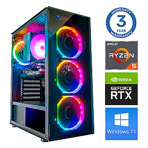 INTOP Ryzen 5 7500F 32GB DDR5 1TB SSD M.2 NVME+2TB RTX4060Ti 8GB WIN11Pro