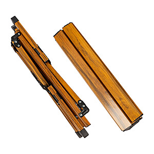 Sulankstomas sodo stovyklavimo stalas DREVO 60cm