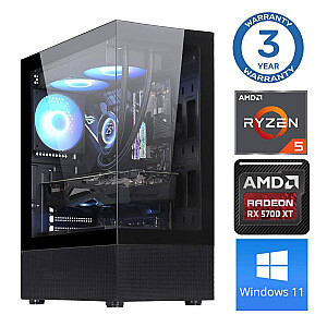INTOP Ryzen 5 5600X 16GB 1TB SSD M.2 NVME+2TB RX5700 XT 8GB WIN11