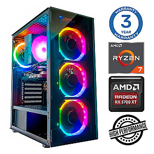 INTOP Ryzen 7 5700X 32GB 500SSD M.2 NVME RX5700 XT 8GB no-OS