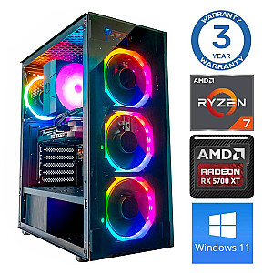 INTOP Ryzen 7 5700X 32GB 1TB SSD M.2 NVME RX5700 XT 8GB WIN11