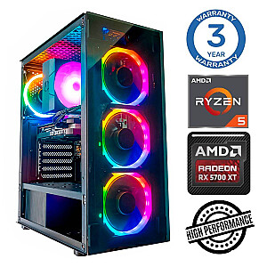 INTOP Ryzen 5 5600X 64GB 500SSD M.2 NVME RX5700 XT 8GB no-OS
