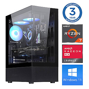 INTOP Ryzen 7 5700X 32GB 1TB SSD M.2 NVME RX580 8GB WIN11