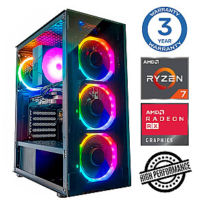 INTOP Ryzen 7 5700X 32GB 1TB SSD M.2 NVME RX580 8GB no-OS