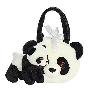 AURORA Fancy Pals мягкая игрушка панда в сумке, 20 см