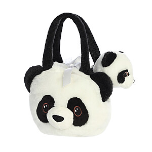 AURORA Fancy Pals мягкая игрушка панда в сумке, 20 см