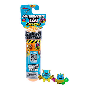 MRBEAST LAB Figūrėlės tūbelėje, 2 vnt., 2,5 cm