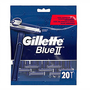 GILLETTE Blue II Men's Disposable Razors maszynki jednorazowe 20szt.