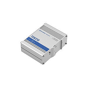 Неуправляемый коммутатор TSW210 Switch 2xSFP 8xPoE+ 8xGbE DIN RAIL Задняя панель 