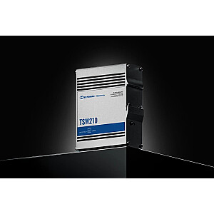 Неуправляемый коммутатор TSW210 Switch 2xSFP 8xPoE+ 8xGbE DIN RAIL Задняя панель 