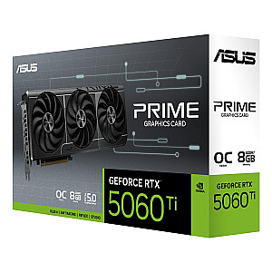 ASUS Prime -RTX5060TI-O8G NVIDIA GeForce RTX5060Ti 8 ГБ GDDR7