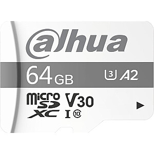 Карта Dahua Technology TF-P100 MicroSDXC 64 ГБ Класс 10 UHS-I U3 A1 V30 (TF-P100-64GB)