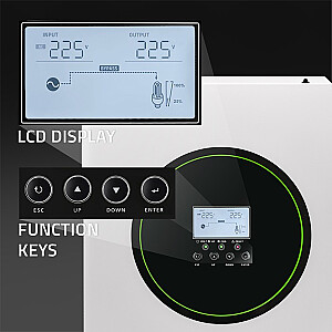 Hybrydowy Inwerter solarny Off-Grid  6200W | 120A | 48V | MPPT | BMS | Sinus | opcja Wi-Fi | Power Factor 1.0 