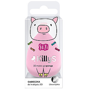 KILLYS 3D Make Up Sponge Ultra Soft gąbeczka do makijażu Suzi