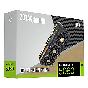 Zotac GAMING GeForce RTX 5080 SOLID NVIDIA 16 ГБ GDDR7