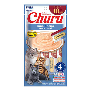 INABA CAT CHURU SENIOR TUNA przysmak dla kota 4x14g (56g)