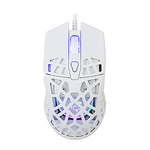 Белая акула GM-5018 Caradoc RGB/7200 dpi Белый