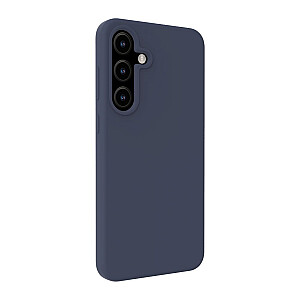 Evelatus Samsung Galaxy S25 Plus Premium Magnetic Soft Touch Silicone Case Dark Blue